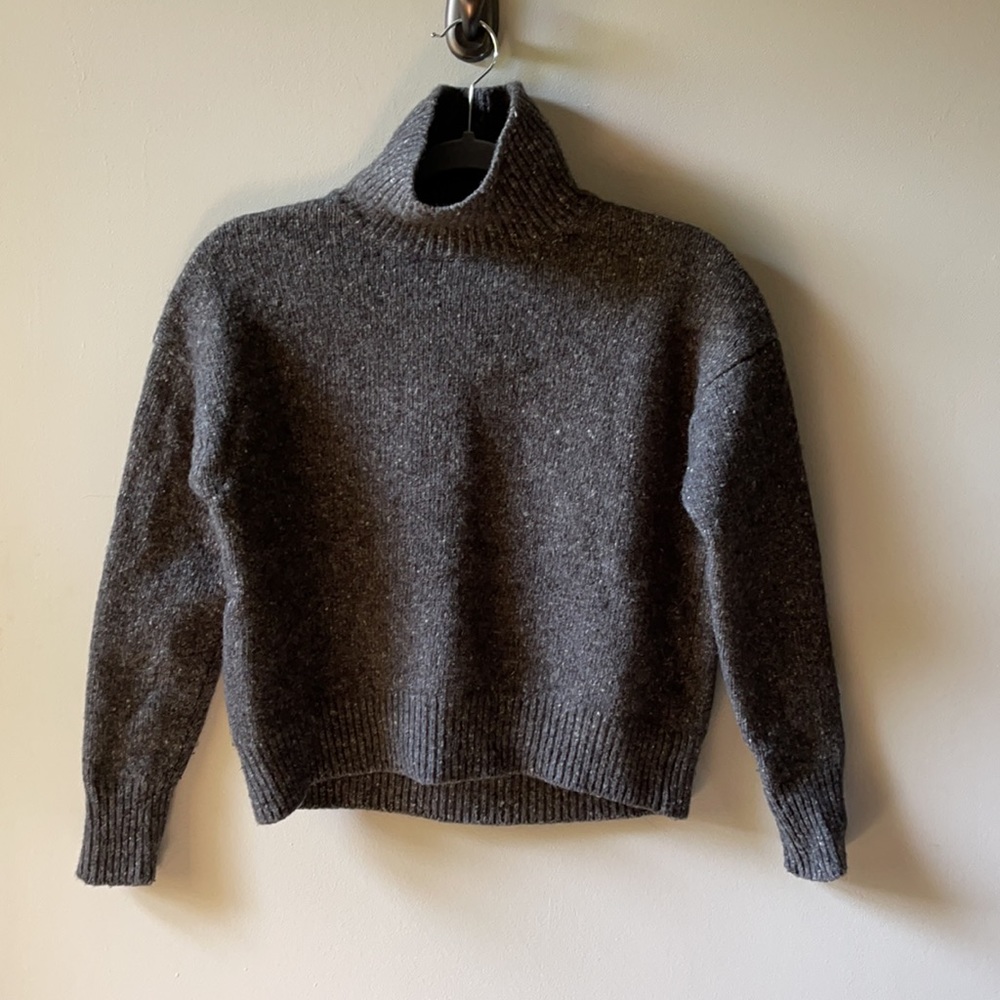Vince Gray Turtleneck Sweater